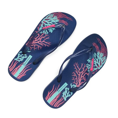Ženske japonke Ipanema v modri barvi