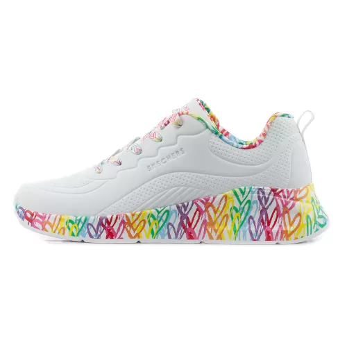 Ženske superge Skechers z barvnim potiskom