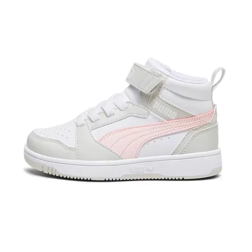 Puma Rebound V6 White Pink Grey 1