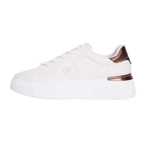 Tommy Jeans Chic Platform Metalic Ancient White