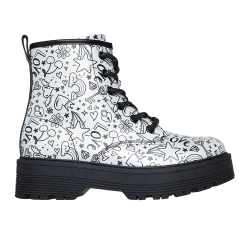 Skechers Gravlen Doodle Silver