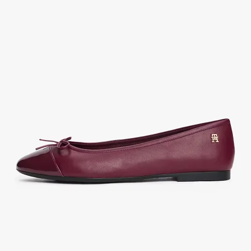 Tommy Hilfiger Patent Toe cap Roesewood