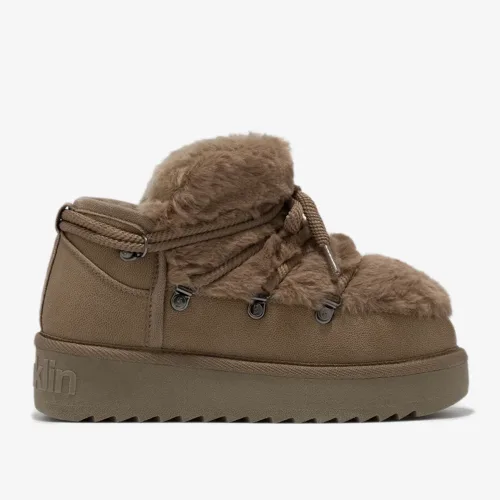 D.Franklin Nordic Trk  Fur Low Taupe Kids