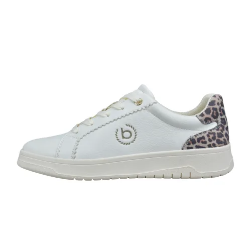Bugatti 435-AQG17 White Animal Print