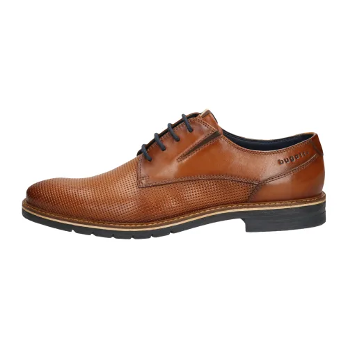 Bugatti Lace Up Leather Cognac
