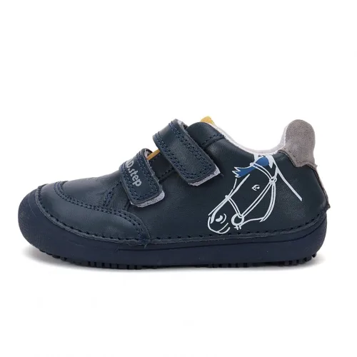 D.D. Step Boy Barefoot Horse Royal Blue