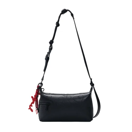 Desigual 26SAXP752000 Micky Lines Huntington Mini Black