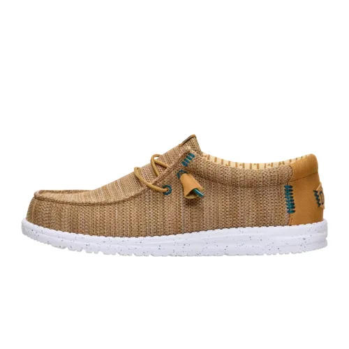 Hey Dude Wally Strech Sox Bone Brown Multi