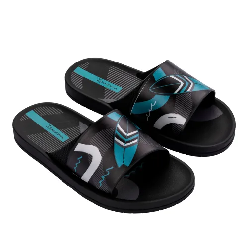 Ipanema Join Slide Kids Black Green