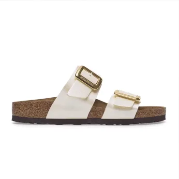 Birkenstock Sydney Cushion Buckle Graceful Pearl White7